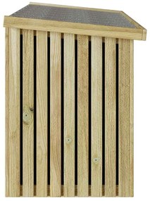 vidaXL Κουτί Αποθήκευσης 119x44x58.5 εκ Επεξεργασμένο Ξύλο Πεύκου