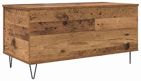 vidaXL Τραπεζάκι σαλονιού Παλαιό ξύλο 90 x 44.5 x 45 εκ.