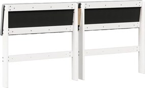 vidaXL Ταπετσαρισμένο κεφαλάρι Ανοιχτό γκρι 150 cm