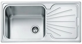 Macart Silk D-100 Νεροχύτης ένθετος Inox