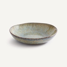 Σετ 4 βαθιών πιάτων από stoneware με αντιδραστική εφυάλωση, DÉNIA
