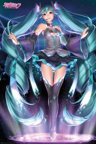 Αφίσα Hatsune Miku - Projection, (61 x 91.5 cm)