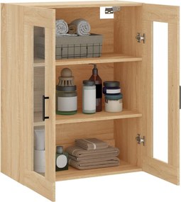 vidaXL Ντουλάπι Επιτοίχιο Sonoma Δρυς 69,5 x 34 x 90 εκ.