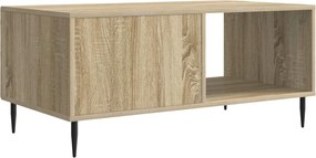vidaXL Τραπεζάκι σαλονιού Sonoma Δρυς 90 x 50 x 40 cm
