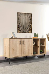 Κονσόλα Sapphire Δρυς SOGOCU 160x44x20