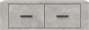 vidaXL Ντουλάπι Τηλεόρασης Κρεμ. Γκρι Σκυρ. 80x36x25εκ. Επεξ. Ξύλο