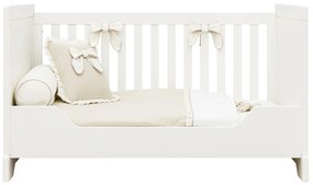 Βρεφικό Κρεβάτι Oliver 70x140cm  Off White  CocoMilou