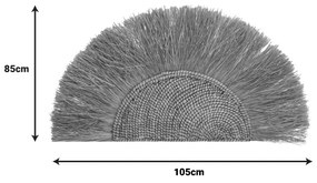 ΔΙΑΚΟΣΜΗΤΙΚΟ ΤΟΙΧΟΥ NAIRONE INART SEAGRASS-ABACA ΣΕ ΦΥΣΙΚΟ ΧΡΩΜΑ 85X105X10ΕΚ