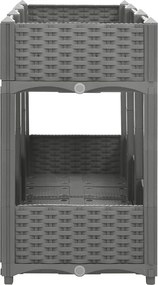 vidaXL Ζαρντινιέρα 120 x 40 x 71 εκ. από Πολυπροπυλένιο