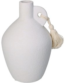 Βάζο ArteLibre Λευκό Δολομίτης 14x14x20.9cm