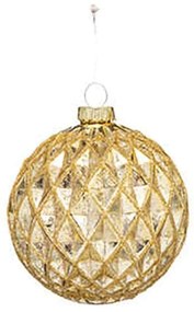Χριστουγεννιάτικη Μπάλα Geometric 07.184585 7cm Gold