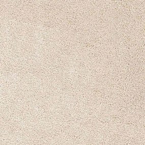 vidaXL Αντιολισθητικό Σαγκί Χαλάκι Κρεμ 120 x 120 cm PP