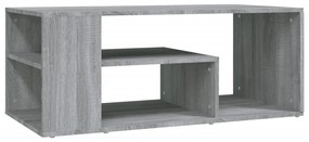 vidaXL Τραπεζάκι Σαλονιού Γκρι Sonoma 100x50x40 εκ. Επεξεργασμένο Ξύλο