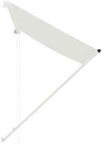 vidaXL Τέντα Συρόμενη Κρεμ 100 x 150 εκ.