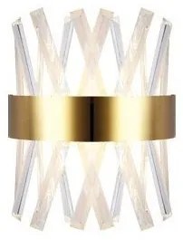 Απλίκα Φωτιστικό Τοίχου Χρυσό 144-52007 Eurolamp-144-52007-Χρυσό 144-52007