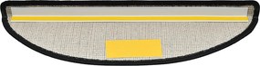 vidaXL Στρώματα σκάλας 10 τεμ. 56 x 17 x 3 cm Non-Slip Ανθρακί