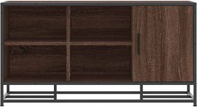 vidaXL Πάγκος παπουτσιών καφέ δρυς 100x40x53,5 cm