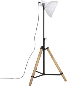 vidaXL Φωτιστικό Δαπέδου 25 W Λευκό 75x75x90-150 εκ. E27