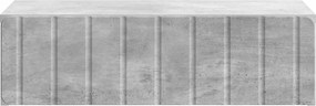 vidaXL Τραπεζάκι Τοίχου 59 x 34,5 x 17 εκ. Επεξεργασμένο Ξύλο
