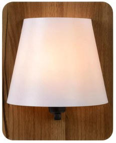 Φωτιστικό Επίτοιχο Lucide 77281-01-70 IDAHO Καφέ (Brown)|Λευκό (White)