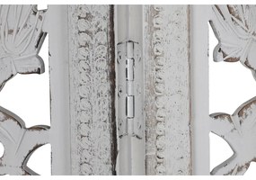 Παραβάν DKD Home Decor Λευκό Ξύλο από Μάνγκο Ξύλο MDF 150 x 2 x 180 cm
