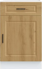 vidaXL ντουλάπι βάσης κουζίνας Porto Δρυς τεχνίτης κατασκευασμένο ξύλο