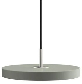 Φωτιστικό Οροφής Asteria Plus Mini Steel 2295C4174 Φ31x10.5cm Led 1200lm 18W 2400-3000k Nuance Olive Umage