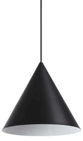 Φωτιστικό Οροφής A-line 232744 30x33/242cm 1xE27 60W Black Ideal Lux