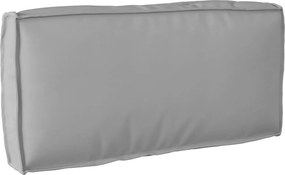 vidaXL Μαξιλάρι Γκρι 80 x 40 x 12 cm Ύφασμα Όξφορντ