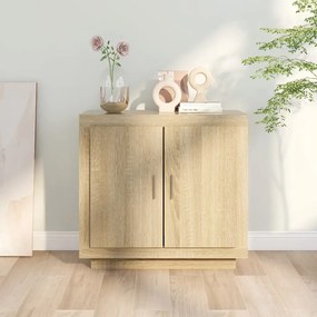 vidaXL Ντουλάπι Sonoma Δρυς 80 x 40 x 75 εκ. από Επεξεργασμένο Ξύλο