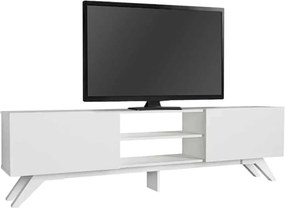 Έπιπλο τηλεόρασης Jarvis λευκό 180x31x58εκ