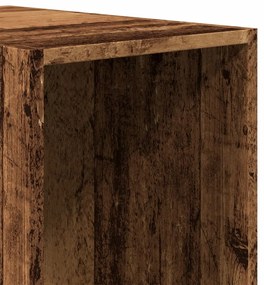 vidaXL Ντουλάπα Όψη Παλαιού Ξύλου 30x50x200 εκ. από Επεξεργασμένο Ξύλο