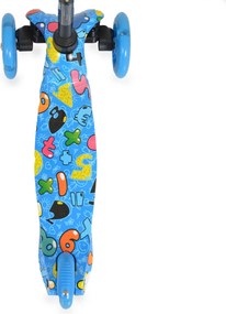Παιδικό Πατίνι Τρίτροχο (3+ Ετών) Moni Fidget Blue