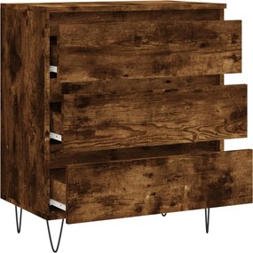 vidaXL Ντουλάπι Καπνιστή Δρυς 60x35x70 εκ. από Επεξεργασμένο Ξύλο