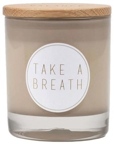 Αρωματικό Κερί Take A Breath LBTRD0015564 8x9cm Multi Raeder Ξύλο,Γυαλί