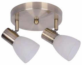 Φωτιστικό Οροφής-Σποτ 9064-2 30x16cm 2xE14 Bronze Inlight