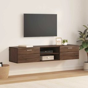 vidaXL Ντουλάπι TV Καφέ δρυς 150 x 39 x 30 εκ Επεξεργασμένο ξύλο