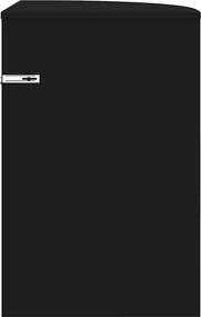 vidaXL End Table Μαύρο 39,7 x 39,7 x 60 εκ Επεξεργασμένο ξύλο