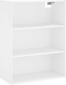 vidaXL Ντουλάπι Λευκό 69,5x34x180 εκ. από Επεξεργασμένο Ξύλο
