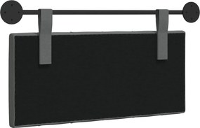 vidaXL Κρεμαστό Κεφαλάρι Σκούρο Γκρι ύφασμα