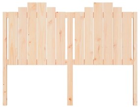 vidaXL Κεφαλάρι Κρεβατιού 146x4x110 εκ. από Μασίφ Ξύλο Πεύκου