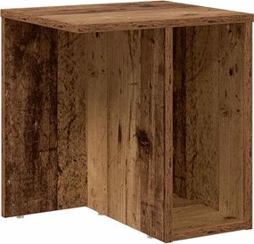 vidaXL End Table Παλιό ξύλο 37 x 32 x 40 εκ Επεξεργασμένο ξύλο