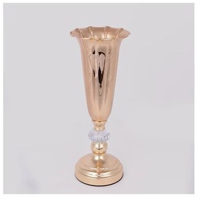 Βάζο Μεταλλικό Χρυσό H: 34cm 752-22066 Estheti-752-22066-Χρυσό 752-22066