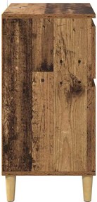 vidaXL Πλαϊνό γραφείο Παλιό Ξύλο 60 x 35 x 70 cm Επεξεργασμένο ξύλο