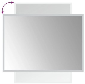vidaXL Καθρέφτης Μπάνιου με LED 50 x 70 εκ.