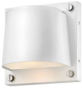 Απλίκα Φωτιστικό Τοίχου 1xGU10 IP44 Scout Elstead Lighting-HK-SCOUT-WHT-Λευκό HK-SCOUT-WHT