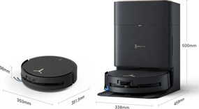 Ηλεκτρική σκούπα Ρομπότ ECOVACS X9 PRO OMNI