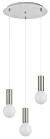 Κρεμαστό Φωτιστικό Οροφής Μέταλλο ADEPT TUBE H300 Φ35 Homelighting-77-8389-Νίκελ Ματ 77-8389