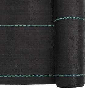 vidaXL Μεμβράνη Εδαφοκάλυψης Μαύρη 0,5x100 μ. από Πολυπροπυλένιο