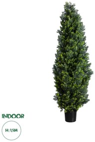 20155 GloboStar® Artificial Garden CYPRESSUS LEYLANDII 20155 Τεχνητό Διακοσμητικό Φυτό Κυπαρίσσι Λέιλαντ Υ150cm